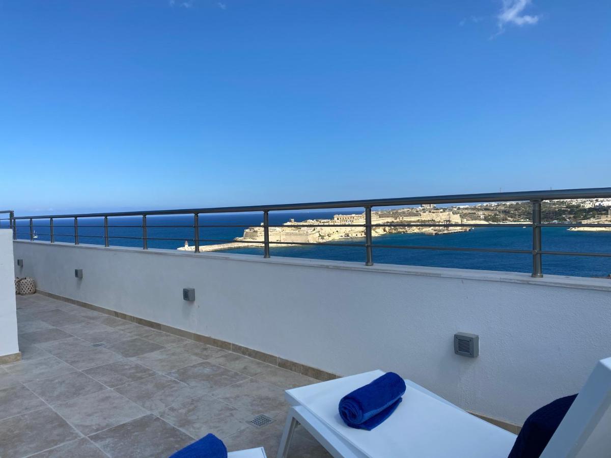 Valletta Luxury 4-Bedroom Duplex With Stunning Sea Views Private Terrace And Jacuzzi Екстериор снимка